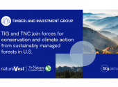 The Nature Conservancy and the BTG Pactual Timberland Investment Group join forces to pursue climate action and conservation on more than $850 million of timberland assets in the U.S.